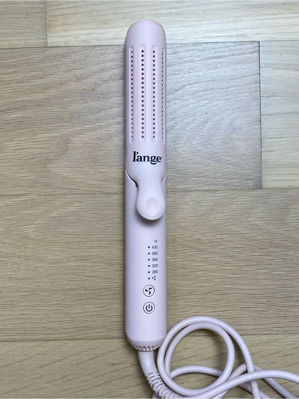 Classic L’ange 360 Airflow Titanium 2 in 1 Straightener And Curling Tool Blush